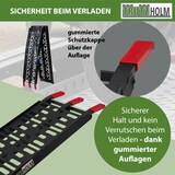 thumbnail of TRUTZHOLM 1 x Auffahrrampe klappbar 228 cm Traglast 340 kg Alu schwarz gelocht Motorradrampe Verladerampe