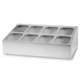 thumbnail of Contenedor de ingredientes VERTES 2 x 4 x 1/6 GN acero inox, 100 mm, higiénico, resistente, -40° a 300 °C, para baño maría y gastronomía