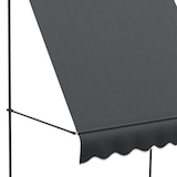 thumbnail of Toldo manual retráctil con manivela 200x120x210-300 cm toldo para balcón con altura ajustable impermeable y anti-UV para jardín terraza