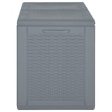 thumbnail of Helloshop26 - Caixa de armazenamento para jardim rattan PP 180 litros cinza 02_0013090