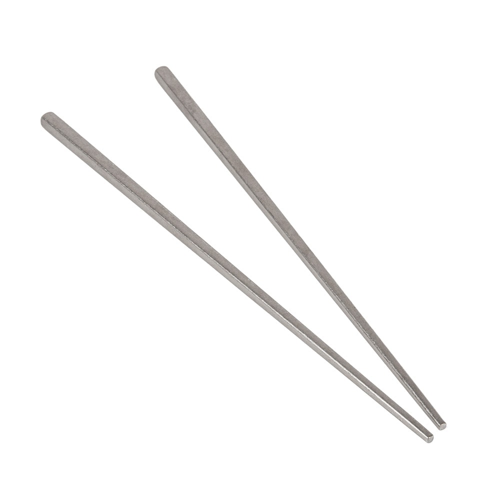 Garcia de Pou 40 Unità - Bacchette Cinese 'Artinox' 23,5 Cm Argento Acciaio Inox