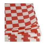 thumbnail of MONOUSO - Fettdichtes Einwickelpapier “Vichy” Rot 31x35cm (1.000 Stück)