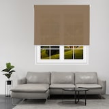 thumbnail of WellHome - Doorschijnend polyester rolgordijn 160 x 250 cm (Breedte x Hoogte) Bruin