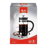 thumbnail of Melitta Cafetiere A Piston Premium En Verre Et Inox 8 Tasses