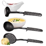 thumbnail of STONELINE® 9-tlg Küchenhelfer Set, Kunststoff, mit praktischer Stütze, für Antihaft Kochgeschirr