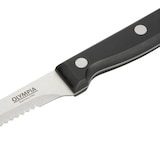 thumbnail of Olympia Steakmesser mit schwarzem Griff 21,5cm (12 Stück)