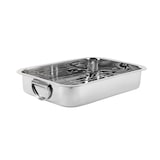 thumbnail of Renberg Presto - Bakplaat met grillrooster 37x26,5x6,3 cm, roestvrij staal