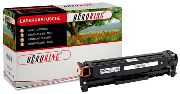 Toner Cartridge schwarz für HP Laserjet Pro 200 Color M 251 NW, MFP M 276 NW ersetzt HP CF210A