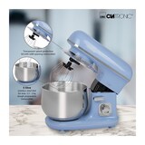 thumbnail of Clatronic KM3711 Robot Batidora Amasadora Repostería, 5L, Velocidad Regulable Electrónica, 1100 W, Serie Rock & Retro, Estilo Vintage, Azul Pastel