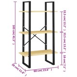 thumbnail of vidaXL Standregal 60x30x105 cm Massivholz Kiefer