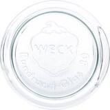 thumbnail of 12er Set Weck Glasdeckel 80mm incl. Gelierzauber Rezeptheft von Diamantzucker