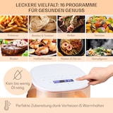 thumbnail of Air Bloom Heißluftfritteuse Dampffunktion 1500W 7,5 Liter 16 Programme Weiß