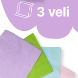 thumbnail of Servilletas de papel blancas, 40 x 40 cm, 3 capas, paquete de 40 x 16 piezas