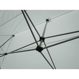 thumbnail of METRO Professional Gazebo pieghevole pop-up Thagpi, acciaio / alluminio / poliestere / PVC, 6 x 3 m, idrorepellente, argento / bianco