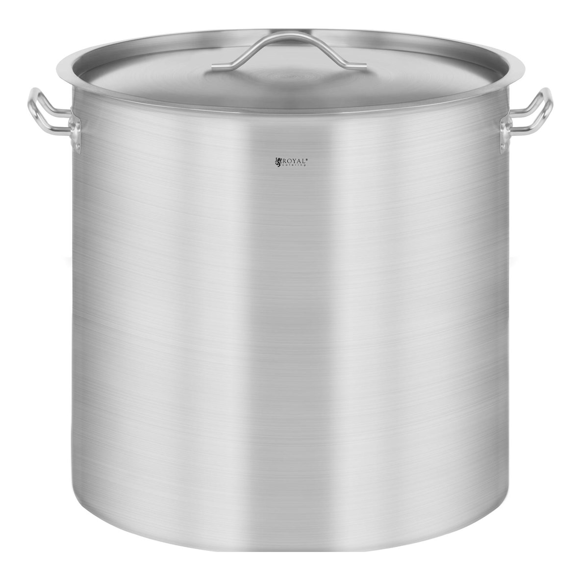 Royal Catering - Royal Catering Casserole Induction Fond Rapporté Sandwich Triple (36 L, Ø 36 cm, Avec Couvercle, Inox Aluminium, Poignées Cool