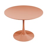 thumbnail of Table à manger ronde 4 personnes D100 cm rose saumon