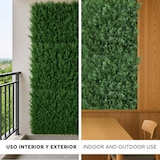 thumbnail of WellHome – Jardim Vertical Artificial – Painel de Sebe 100x100 cm para interiores e exteriores – na cor verde
