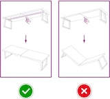 thumbnail of vidaXL Tischplatte 180x50x(2-4) cm Massivholz Behandelt Baumkante