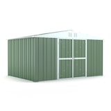 thumbnail of Box deposito garage giardino in lamiera zincata 403x269cm x h 215cm - 149kg - 10,84mq VERDE