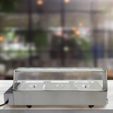 thumbnail of KuKoo 3 Chafing Dish Au Bain Marie Warmhoud Schalen
