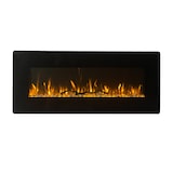 thumbnail of Elektrischer Kamin Wandkamin DALLAS L127 x T 11 x H50