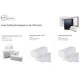 thumbnail of Falthandtücher 2-lg, hochweiß, Recyclingpapier,  3.200 Blatt, EU ECO-Label zertifiziert