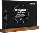 thumbnail of Kreidetafel Tischaufsteller Europel A5 Querformat Natuurholz 356271