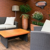 thumbnail of Tristar Terassenheizer Wandmontage KA-5286 2000 W Quarz Schwarz