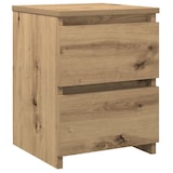thumbnail of Tables de chevet 2 pcs chêne artisanal bois d'ingénierie – Modèle Gemme