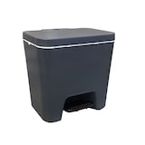 thumbnail of Cubo de basura para reciclar con hasta 3 compartimentos. Ecológico de 45 litros. Color gris antracita.
