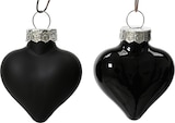 thumbnail of 12 Glasherzen 4cm Christbaumschmuck Weihnachtskugeln Weihnachtsbaumschmuck