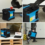 thumbnail of EBERTH Generador de Corriente Inverter 2000 W 3 CV Con Motor de Gasolina de 4 Tiempos, 2x 230V, 2x USB, Portátil, Central Eléctrica 78,8cc 1 Cilindro