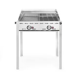 thumbnail of HENDI Grillsystem Green Fire mit 2 Brennern Profi Line, 2 Edelstahl Grillroste Gastronorm 1/1, 11,6kW, 740x612x(H)825mm