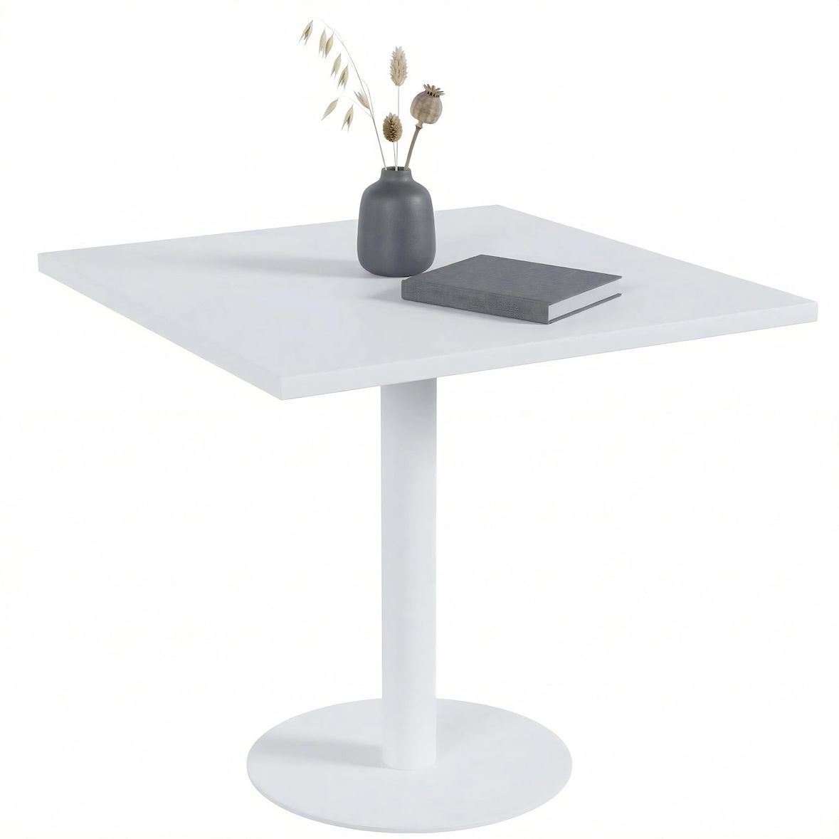 CLP Mesa bistro Freida madeira HBT: 73x70x70 cm branco