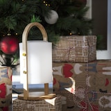 thumbnail of Lumisky Lampe enceinte bluetooth multicolore WOODY PLAY H37cm Bois Bois