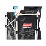 thumbnail of Rubbermaid X-Cart-Wagen 150L mit klappbarem Ständer