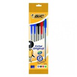 thumbnail of Pack 5 boligrafos Bic cristal original sortido - punta redonda 1mm
