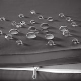 thumbnail of tectake Conjunto de descanso de ratán con estructura de aluminio, incluyendo fundas en 2 colores  Negro