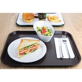 thumbnail of Olympia Kristallon Fast-Food-Tablett braun 34,5 x 26,5cm