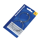 thumbnail of ohne Marke Rouladenringe Rouladenformer Edelstahl 4er Pack Fleischringe Bratenringe Küchenhelfer für Fleisch und Braten