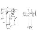 thumbnail of Schanksäule Modell T Grand, 3-leitig