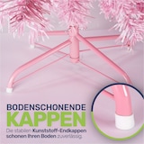 thumbnail of Künstlicher Weihnachtsbaum 180 cm pink mit Metallständer 600 Zweigen