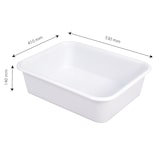 thumbnail of GILAC Bac à diviseuse - 20 L - Blanc G155421