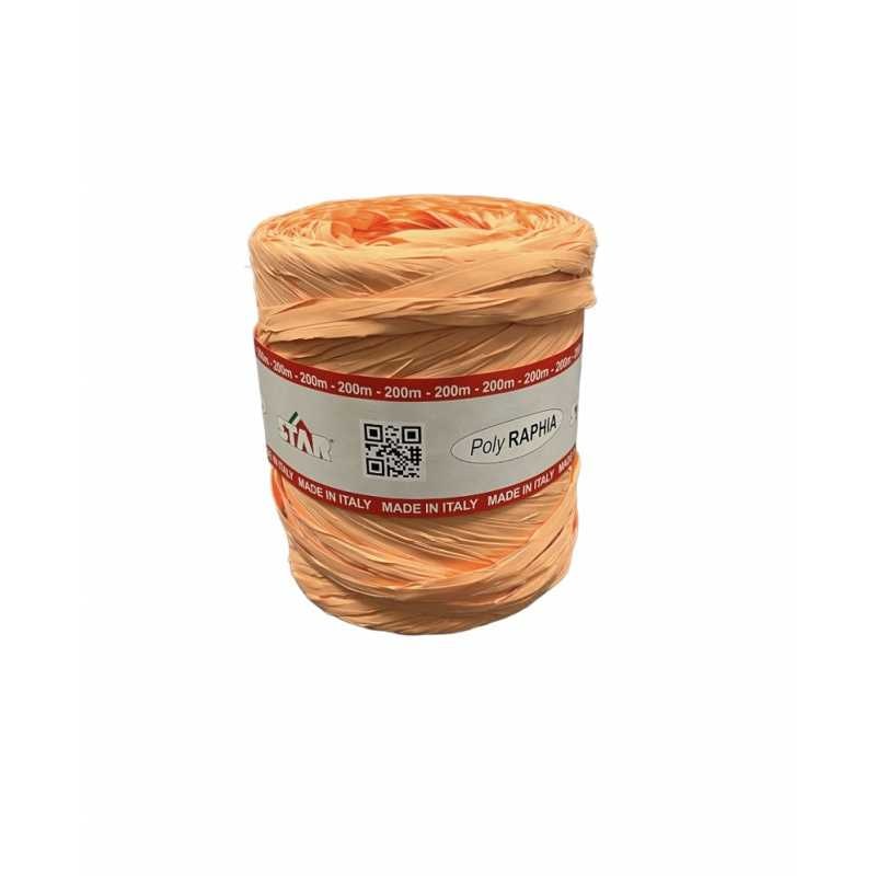 BOLDUC RUBAN RAPHIA Orange 15 mm