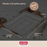thumbnail of Set pâtisserie avec moule pour 12 mini pains, 2 bols à mixer, verre mesureur et spatule Zenker