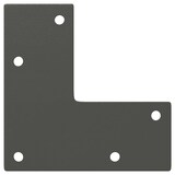 thumbnail of vidaXL Couchtischbeine Konische Form 4 Stk. Anthrazit 42-43 cm Stahl