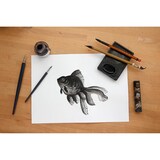 thumbnail of Clairefontaine Lavis Technique, Technischer Zeichenkarton kaschiert 1,3mm, 10 Bogen 50x65 cm - 975121C