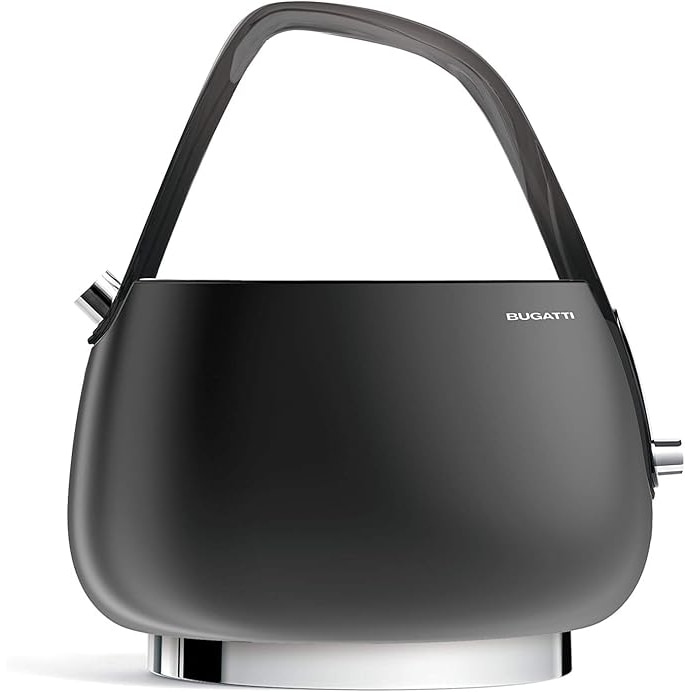 BUGATTI - Bollitore Jackie colore Nero Opaco - Finitura Tinta unita - 2000-2400 Watt