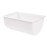 thumbnail of GILAC Bac grand volume semi-cylindrique - 170 L - Blanc G145121