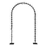 thumbnail of LED Türbogen Hochzeitsbogen Torbogen beleuchtet Gartenbogen 2,3m